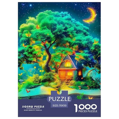 Eine Bezaubernde Landschaft Puzzle 1000 Teile EIN Herausforderndes Rätsel, A Beautiful House Puzzles Für Erwachsene Lernspiel Herausforderungsspielzeug Erwachsenenpuzzle 70x50cm/1000pcs von JCOUSDAEO
