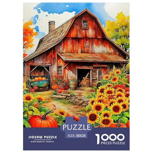 Eine Bezaubernde Landschaft Puzzle 1000 Teile Farbenfrohes Puzzle Für Erwachsene Und Kinder A Beautiful House Geschicklichkeitsspiel Für Die Ganze Familie, 1000-teilige Puzzles38x26cm/1000pc Eine Bezaubernde Landschaft Puzzle 1000 Teile Farbenfrohes Puzzle Für Erwachsene Und Kinder A Beautiful House Geschicklichkeitsspiel Für Die Ganze Familie, 1000-teilige Puzzles38x26cm/1000pc von JCOUSDAEO