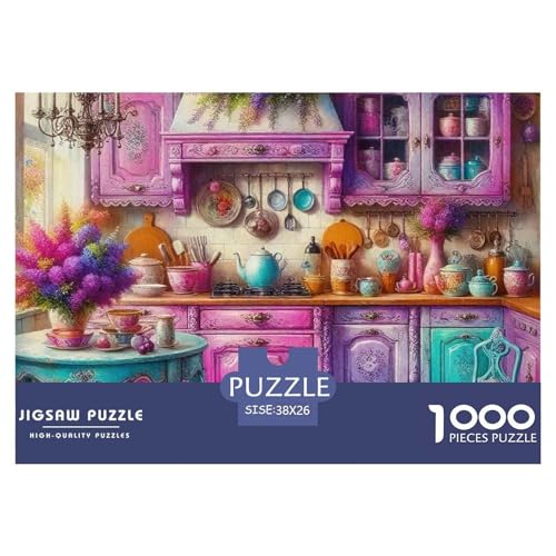 Eine gemütliche Küche 1000 Teile Puzzle EIN Herausforderndes Rätsel, A Cozy Room Puzzles Für Erwachsene Lernspiel Herausforderungsspielzeug 1000-teilige Puzzles Kinder38x26cm/1000pcs Eine gemütliche Küche 1000 Teile Puzzle EIN Herausforderndes Rätsel, A Cozy Room Puzzles Für Erwachsene Lernspiel Herausforderungsspielzeug 1000-teilige Puzzles Kinder38x26cm/1000pcs von JCOUSDAEO