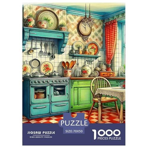 Eine gemütliche Küche 1000 Teile Puzzle Farbenfrohes Puzzle Für Erwachsene Und Kinder A Cozy Room Geschicklichkeitsspiel Für Die Ganze Familie, 1000-teilige Puzzles70x50cm/1000pcs Eine gemütliche Küche 1000 Teile Puzzle Farbenfrohes Puzzle Für Erwachsene Und Kinder A Cozy Room Geschicklichkeitsspiel Für Die Ganze Familie, 1000-teilige Puzzles70x50cm/1000pcs von JCOUSDAEO