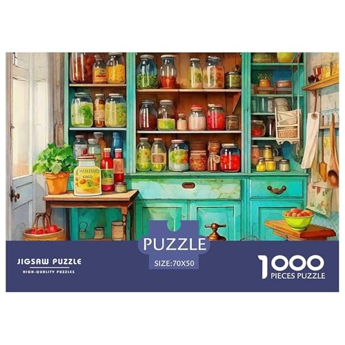Eine gemütliche Küche 1000 Teile Puzzle Klassische Puzzles Schwer Für Erwachsene Und Kinder A Cozy Room Geschicklichkeitsspiel Für Die Ganze Familie, Erwachsenenpuzzle 70x50cm/100 Eine gemütliche Küche 1000 Teile Puzzle Klassische Puzzles Schwer Für Erwachsene Und Kinder A Cozy Room Geschicklichkeitsspiel Für Die Ganze Familie, Erwachsenenpuzzle 70x50cm/100 von JCOUSDAEO