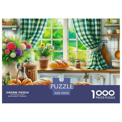 Eine gemütliche Küche 1000-teilige Puzzles EIN Herausforderndes Rätsel, A Cozy Room Geschenke Für Frauen,Geschenke Für Männer Erwachsenenpuzzle 70x50cm/1000pcs Eine gemütliche Küche 1000-teilige Puzzles EIN Herausforderndes Rätsel, A Cozy Room Geschenke Für Frauen,Geschenke Für Männer Erwachsenenpuzzle 70x50cm/1000pcs von JCOUSDAEO