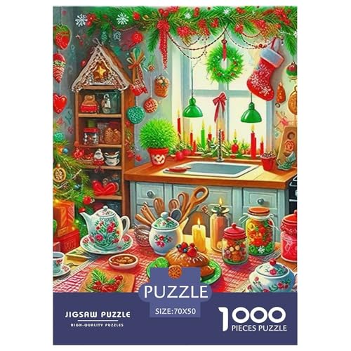 Eine gemütliche Küche 1000-teilige Puzzles EIN Herausforderndes Rätsel, A Cozy Room Geschenke Für Frauen,Geschenke Für Männer Erwachsenenpuzzle 70x50cm/1000pcs Eine gemütliche Küche 1000-teilige Puzzles EIN Herausforderndes Rätsel, A Cozy Room Geschenke Für Frauen,Geschenke Für Männer Erwachsenenpuzzle 70x50cm/1000pcs von JCOUSDAEO