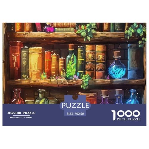 Eine gemütliche Küche 1000-teilige Puzzles EIN Herausforderndes Rätsel, A Cozy Room Geschicklichkeitsspiel Für Die Ganze Familie, Erwachsenenpuzzle 70x50cm/1000pcs von JCOUSDAEO