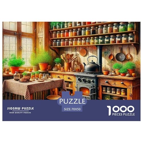 Eine gemütliche Küche 1000-teilige Puzzles EIN Herausforderndes Rätsel, A Cozy Room Puzzles Für Erwachsene Lernspiel Herausforderungsspielzeug Erwachsenenpuzzle 70x50cm/1000pcs Eine gemütliche Küche 1000-teilige Puzzles EIN Herausforderndes Rätsel, A Cozy Room Puzzles Für Erwachsene Lernspiel Herausforderungsspielzeug Erwachsenenpuzzle 70x50cm/1000pcs von JCOUSDAEO