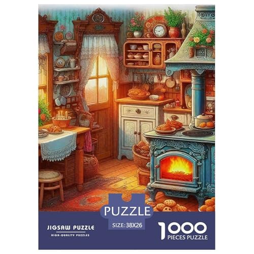 Eine gemütliche Küche 1000-teilige Puzzles EIN Herausforderndes Rätsel, A Cozy Room Puzzles Für Erwachsene Lernspiel Herausforderungsspielzeug Kinder38x26cm/1000pcs Eine gemütliche Küche 1000-teilige Puzzles EIN Herausforderndes Rätsel, A Cozy Room Puzzles Für Erwachsene Lernspiel Herausforderungsspielzeug Kinder38x26cm/1000pcs von JCOUSDAEO