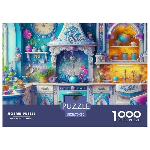Eine gemütliche Küche 1000-teilige Puzzles EIN Herausforderndes Rätsel, A Cozy Room Puzzles Für Erwachsene Lernspiel Herausforderungsspielzeug Kinder70x50cm/1000pcs Eine gemütliche Küche 1000-teilige Puzzles EIN Herausforderndes Rätsel, A Cozy Room Puzzles Für Erwachsene Lernspiel Herausforderungsspielzeug Kinder70x50cm/1000pcs von JCOUSDAEO