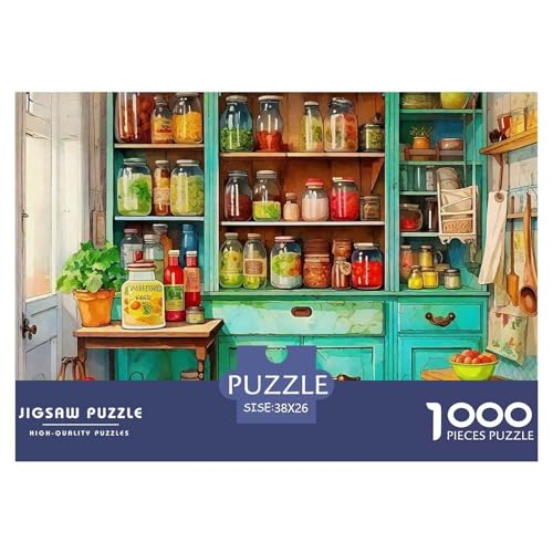 Eine gemütliche Küche 1000-teilige Puzzles Farbenfrohes Puzzle Für Erwachsene Und Kinder A Cozy Room Geschicklichkeitsspiel Für Die Ganze Familie, 38x26cm/1000pcs Eine gemütliche Küche 1000-teilige Puzzles Farbenfrohes Puzzle Für Erwachsene Und Kinder A Cozy Room Geschicklichkeitsspiel Für Die Ganze Familie, 38x26cm/1000pcs von JCOUSDAEO