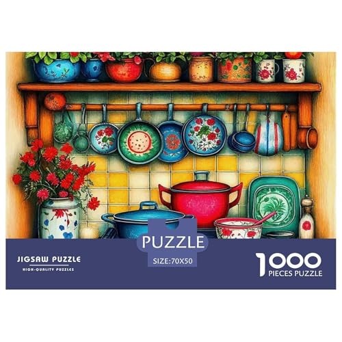 Eine gemütliche Küche 1000-teilige Puzzles Klassische Puzzles Schwer Für Erwachsene Und Kinder A Cozy Room Puzzles Für Erwachsene Lernspiel Herausforderungsspielzeug Erwachsenenpuzzle 70x50cm/100 Eine gemütliche Küche 1000-teilige Puzzles Klassische Puzzles Schwer Für Erwachsene Und Kinder A Cozy Room Puzzles Für Erwachsene Lernspiel Herausforderungsspielzeug Erwachsenenpuzzle 70x50cm/100 von JCOUSDAEO
