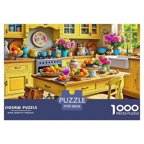 Eine gemütliche Küche Puzzle 1000 Teile EIN Herausforderndes Rätsel, A Cozy Room Geschicklichkeitsspiel Für Die Ganze Familie, 1000-teilige Puzzles Kinder38x26cm/1000pcs Eine gemütliche Küche Puzzle 1000 Teile EIN Herausforderndes Rätsel, A Cozy Room Geschicklichkeitsspiel Für Die Ganze Familie, 1000-teilige Puzzles Kinder38x26cm/1000pcs von JCOUSDAEO