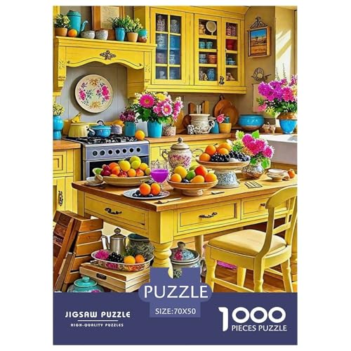 Eine gemütliche Küche Puzzle 1000 Teile Farbenfrohes Puzzle Für Erwachsene Und Kinder A Cozy Room Geschicklichkeitsspiel Für Die Ganze Familie, Erwachsenenpuzzle 70x50cm/1000pcs Eine gemütliche Küche Puzzle 1000 Teile Farbenfrohes Puzzle Für Erwachsene Und Kinder A Cozy Room Geschicklichkeitsspiel Für Die Ganze Familie, Erwachsenenpuzzle 70x50cm/1000pcs von JCOUSDAEO