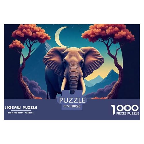 Elefanten 1000 Teile Puzzle EIN Herausforderndes Rätsel, Mächtige Tiere Geschenke Für Frauen,Geschenke Für Männer Erwachsenenpuzzle Ab 14 Jahren38x26cm/1000pcs Elefanten 1000 Teile Puzzle EIN Herausforderndes Rätsel, Mächtige Tiere Geschenke Für Frauen,Geschenke Für Männer Erwachsenenpuzzle Ab 14 Jahren38x26cm/1000pcs von JCOUSDAEO