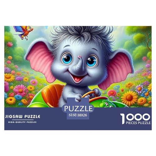 Elefanten 1000 Teile Puzzle EIN Herausforderndes Rätsel, Mächtige Tiere Puzzles Für Erwachsene Lernspiel Herausforderungsspielzeug Erwachsenenpuzzle38x26cm/1000pcs Elefanten 1000 Teile Puzzle EIN Herausforderndes Rätsel, Mächtige Tiere Puzzles Für Erwachsene Lernspiel Herausforderungsspielzeug Erwachsenenpuzzle38x26cm/1000pcs von JCOUSDAEO