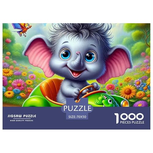 Elefanten 1000 Teile Puzzle EIN Herausforderndes Rätsel, Mächtige Tiere Puzzles Für Erwachsene Lernspiel Herausforderungsspielzeug Erwachsenenpuzzle70x50cm/1000pcs Elefanten 1000 Teile Puzzle EIN Herausforderndes Rätsel, Mächtige Tiere Puzzles Für Erwachsene Lernspiel Herausforderungsspielzeug Erwachsenenpuzzle70x50cm/1000pcs von JCOUSDAEO