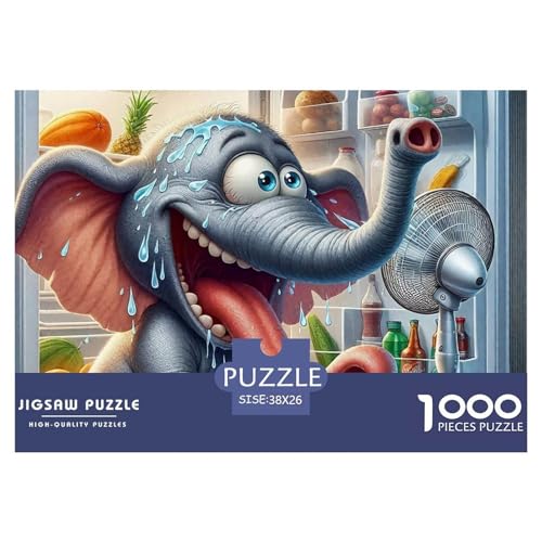 Elefanten 1000 Teile Puzzle Farbenfrohes Puzzle Für Erwachsene Und Kinder Mächtige Tiere Puzzles Für Erwachsene Lernspiel Herausforderungsspielzeug Erwachsenenpuzzle38x26cm/1000pcs Elefanten 1000 Teile Puzzle Farbenfrohes Puzzle Für Erwachsene Und Kinder Mächtige Tiere Puzzles Für Erwachsene Lernspiel Herausforderungsspielzeug Erwachsenenpuzzle38x26cm/1000pcs von JCOUSDAEO