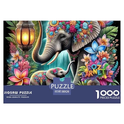 Elefanten 1000 Teile Puzzle Klassische Puzzles Schwer Für Erwachsene Und Kinder Mächtige Tiere Geschicklichkeitsspiel Für Die Ganze Familie,buntes Legespiel Erwachsenenpuzzle38x26cm/1000pcs Elefanten 1000 Teile Puzzle Klassische Puzzles Schwer Für Erwachsene Und Kinder Mächtige Tiere Geschicklichkeitsspiel Für Die Ganze Familie,buntes Legespiel Erwachsenenpuzzle38x26cm/1000pcs von JCOUSDAEO