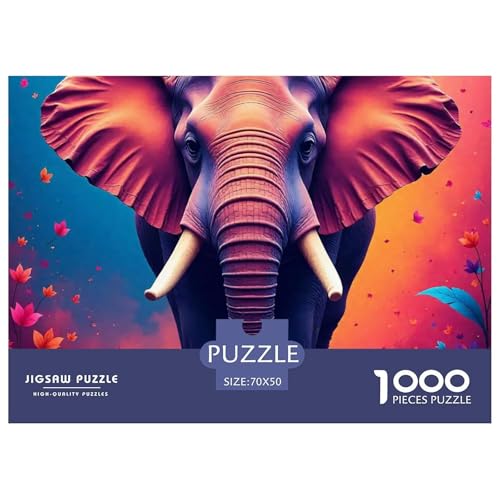 Elefanten 1000 Teile Puzzle Klassische Puzzles Schwer Für Erwachsene Und Kinder Mächtige Tiere Puzzles Für Erwachsene Lernspiel 1000-teilige Puzzles70x50cm/1000pcs Elefanten 1000 Teile Puzzle Klassische Puzzles Schwer Für Erwachsene Und Kinder Mächtige Tiere Puzzles Für Erwachsene Lernspiel 1000-teilige Puzzles70x50cm/1000pcs von JCOUSDAEO