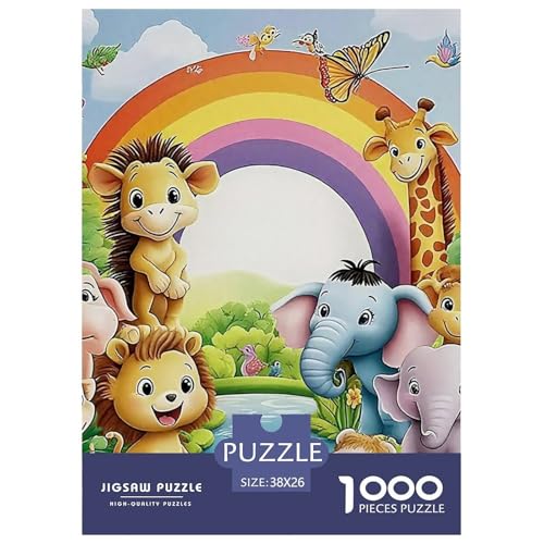 Elefanten 1000-teilige Puzzles EIN Herausforderndes Rätsel, Mächtige Tiere Geschenke Für Frauen,Geschenke Für Männer Erwachsenenpuzzle Ab 14 Jahren38x26cm/1000pcs von JCOUSDAEO