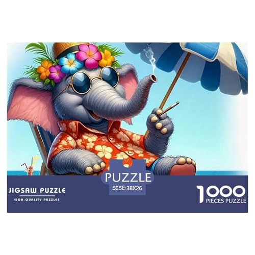 Elefanten 1000-teilige Puzzles EIN Herausforderndes Rätsel, Mächtige Tiere Puzzles Für Erwachsene Lernspiel Herausforderungsspielzeug Erwachsenenpuzzle Ab 14 Jahren38x26cm/1000pcs Elefanten 1000-teilige Puzzles EIN Herausforderndes Rätsel, Mächtige Tiere Puzzles Für Erwachsene Lernspiel Herausforderungsspielzeug Erwachsenenpuzzle Ab 14 Jahren38x26cm/1000pcs von JCOUSDAEO