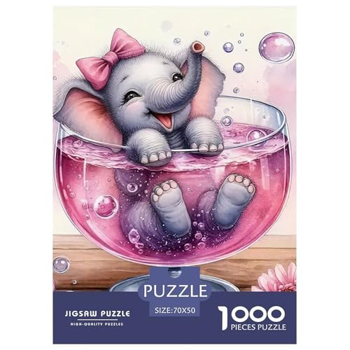 Elefanten 1000-teilige Puzzles EIN Herausforderndes Rätsel, Mächtige Tiere Puzzles Für Erwachsene Lernspiel Herausforderungsspielzeug Erwachsenenpuzzle Ab 14 Jahren70x50cm/1000pcs Elefanten 1000-teilige Puzzles EIN Herausforderndes Rätsel, Mächtige Tiere Puzzles Für Erwachsene Lernspiel Herausforderungsspielzeug Erwachsenenpuzzle Ab 14 Jahren70x50cm/1000pcs von JCOUSDAEO