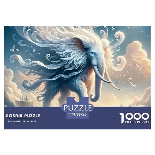 Elefanten 1000-teilige Puzzles Farbenfrohes Puzzle Für Erwachsene Und Kinder Mächtige Tiere Puzzles Für Erwachsene Lernspiel Herausforderungsspielzeug38x26cm/1000pcs Elefanten 1000-teilige Puzzles Farbenfrohes Puzzle Für Erwachsene Und Kinder Mächtige Tiere Puzzles Für Erwachsene Lernspiel Herausforderungsspielzeug38x26cm/1000pcs von JCOUSDAEO