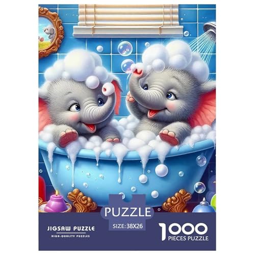 Elefanten 1000-teilige Puzzles Farbenfrohes Puzzle Für Erwachsene Und Kinder Mächtige Tiere Puzzles Für Erwachsene Lernspiel Herausforderungsspielzeug38x26cm/1000pcs Elefanten 1000-teilige Puzzles Farbenfrohes Puzzle Für Erwachsene Und Kinder Mächtige Tiere Puzzles Für Erwachsene Lernspiel Herausforderungsspielzeug38x26cm/1000pcs von JCOUSDAEO