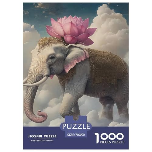 Elefanten Puzzle 1000 Teile Farbenfrohes Puzzle Für Erwachsene Und Kinder Mächtige Tiere Puzzles Für Erwachsene Lernspiel Erwachsenenpuzzle Ab 14 Jahren70x50cm/1000pcs Elefanten Puzzle 1000 Teile Farbenfrohes Puzzle Für Erwachsene Und Kinder Mächtige Tiere Puzzles Für Erwachsene Lernspiel Erwachsenenpuzzle Ab 14 Jahren70x50cm/1000pcs von JCOUSDAEO