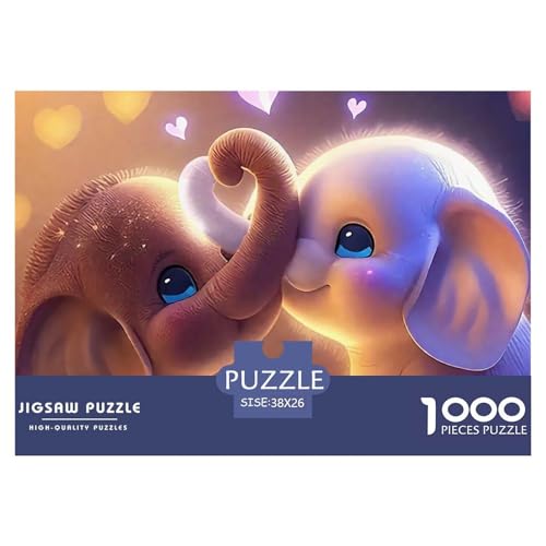 Elefanten Puzzle 1000 Teile Klassische Puzzles Schwer Für Erwachsene Und Kinder Mächtige Tiere Puzzles Für Erwachsene Lernspiel Erwachsenenpuzzle Ab 14 Jahren38x26cm/1000pcs Elefanten Puzzle 1000 Teile Klassische Puzzles Schwer Für Erwachsene Und Kinder Mächtige Tiere Puzzles Für Erwachsene Lernspiel Erwachsenenpuzzle Ab 14 Jahren38x26cm/1000pcs von JCOUSDAEO