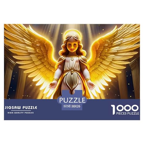 Engel Flügel 1000 Teile Puzzle EIN Herausforderndes Rätsel, EIN schönes Bein Geschicklichkeitsspiel Für Die Ganze Familie,1000-teilige Puzzles Kinder38x26cm/1000pcs von JCOUSDAEO
