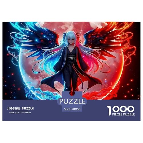 Engel Flügel 1000 Teile Puzzle EIN Herausforderndes Rätsel, EIN schönes Bein Puzzles Für Erwachsene Lernspiel1000-teilige Puzzles Kinder70x50cm/1000pcs von JCOUSDAEO