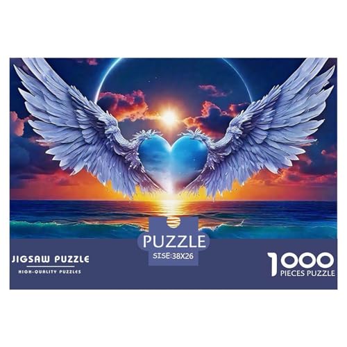 Engel Flügel 1000 Teile Puzzle Klassische Puzzles Schwer Für Erwachsene Und Kinder EIN schönes Bein Geschenke Für Frauen,Geschenke Für Männer Erwachsenenpuzzle38x26cm/1000pcs Engel Flügel 1000 Teile Puzzle Klassische Puzzles Schwer Für Erwachsene Und Kinder EIN schönes Bein Geschenke Für Frauen,Geschenke Für Männer Erwachsenenpuzzle38x26cm/1000pcs von JCOUSDAEO