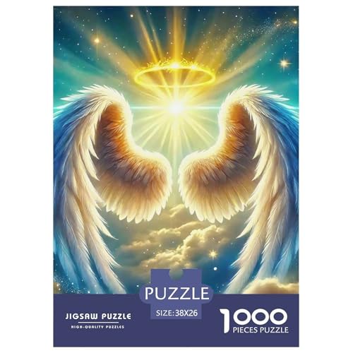 Engel Flügel 1000 Teile Puzzle Klassische Puzzles Schwer Für Erwachsene Und Kinder EIN schönes Bein Geschicklichkeitsspiel Für Die Ganze Familie,buntes Legespiel 1000-teilige Puzzles38x26cm/1000pcs Engel Flügel 1000 Teile Puzzle Klassische Puzzles Schwer Für Erwachsene Und Kinder EIN schönes Bein Geschicklichkeitsspiel Für Die Ganze Familie,buntes Legespiel 1000-teilige Puzzles38x26cm/1000pcs von JCOUSDAEO