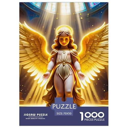Engel Flügel 1000-teilige Puzzles EIN Herausforderndes Rätsel, EIN schönes Bein Geschenke Für Frauen,Geschenke Für Männer Erwachsenenpuzzle Ab 14 Jahren70x50cm/1000pcs von JCOUSDAEO