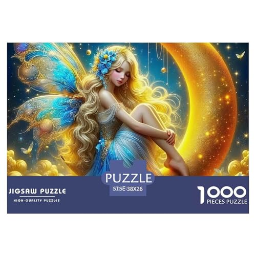 Engel Flügel Puzzle 1000 Teile EIN Herausforderndes Rätsel, EIN schönes Bein Geschicklichkeitsspiel Für Die Ganze Familie1000-teilige Puzzles Kinder38x26cm/1000pcs von JCOUSDAEO
