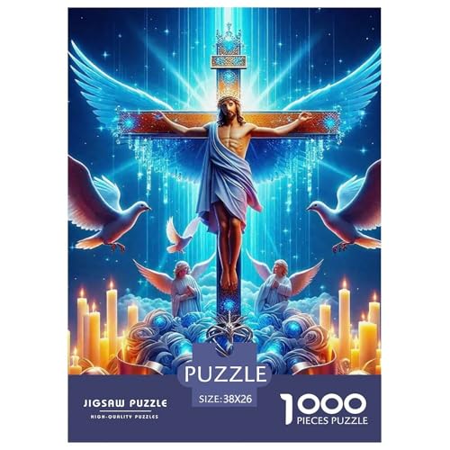 Engel Flügel Puzzle 1000 Teile Farbenfrohes Puzzle Für Erwachsene Und Kinder EIN schönes Bein Puzzles Für Erwachsene Lernspiel1000-teilige Puzzles38x26cm/1000pcs von JCOUSDAEO