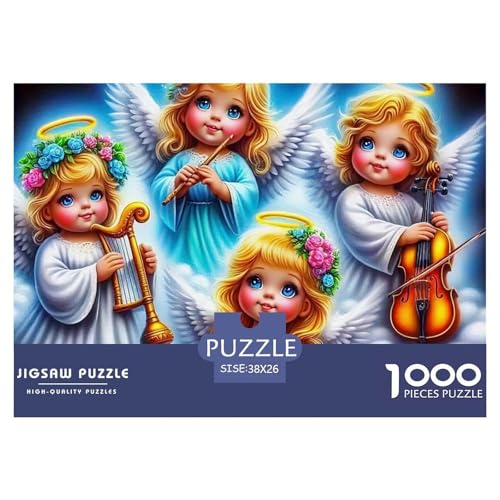 Engel Flügel Puzzle 1000 Teile Klassische Puzzles Schwer Für Erwachsene Und Kinder EIN schönes Bein Geschenke Für Frauen,Geschenke Für Männer 1000-teilige Puzzles38x26cm/1000pcs von JCOUSDAEO