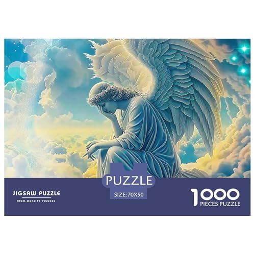 Engel Flügel Puzzle 1000 Teile Klassische Puzzles Schwer Für Erwachsene Und Kinder EIN schönes Bein Geschenke Für Frauen,Geschenke Für Männer 1000-teilige Puzzles70x50cm/1000pcs von JCOUSDAEO