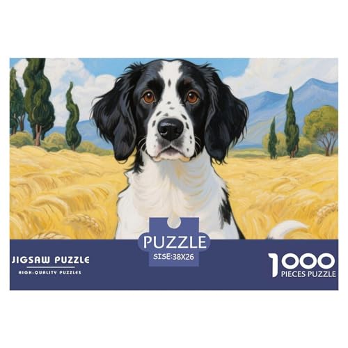 Englischer Springer Spaniel 1000 Piece Puzzle A Challenging Puzzle niedlich Hund Puzzles for Adults and Children Gifts for Women, Gifts for Men for Children from 14 Years38x26cm/1000pcs Englischer Springer Spaniel 1000 Piece Puzzle A Challenging Puzzle niedlich Hund Puzzles for Adults and Children Gifts for Women, Gifts for Men for Children from 14 Years38x26cm/1000pcs von JCOUSDAEO