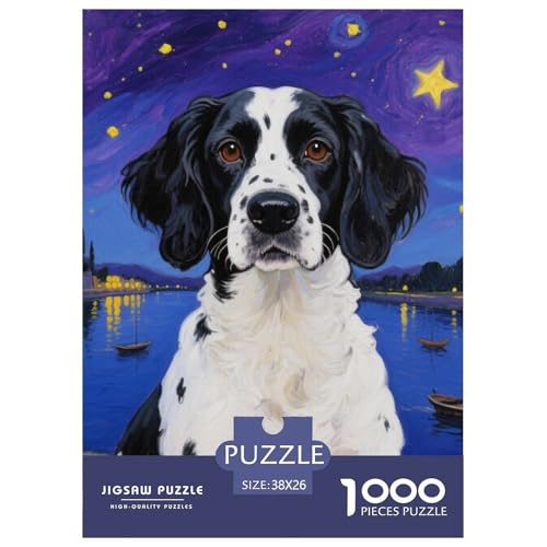 Englischer Springer Spaniel 1000 Piece Puzzle Puzzle for Men and Women niedlich Hund Puzzles for Adults Educational Game Challenge Toy Gifts for Women, Gifts for Men for Older Children38x26cm/1000pcs Englischer Springer Spaniel 1000 Piece Puzzle Puzzle for Men and Women niedlich Hund Puzzles for Adults Educational Game Challenge Toy Gifts for Women, Gifts for Men for Older Children38x26cm/1000pcs von JCOUSDAEO