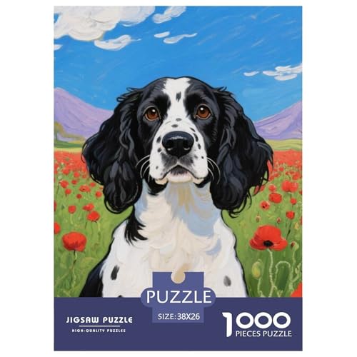 Englischer Springer Spaniel 1000 Piece Puzzle Puzzle for Men and Women niedlich Hund Puzzles for Adults Educational Game Challenge Toy Gifts for Women, Gifts for Men for Older Children38x26cm/1000pcs Englischer Springer Spaniel 1000 Piece Puzzle Puzzle for Men and Women niedlich Hund Puzzles for Adults Educational Game Challenge Toy Gifts for Women, Gifts for Men for Older Children38x26cm/1000pcs von JCOUSDAEO