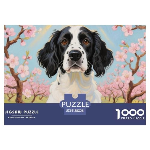 Englischer Springer Spaniel Puzzle 1000 Pieces A Challenging Puzzle niedlich Hund Puzzle Games for The Whole for Women, Gifts for Men for Children from 14 Years38x26cm/1000pcs Englischer Springer Spaniel Puzzle 1000 Pieces A Challenging Puzzle niedlich Hund Puzzle Games for The Whole for Women, Gifts for Men for Children from 14 Years38x26cm/1000pcs von JCOUSDAEO