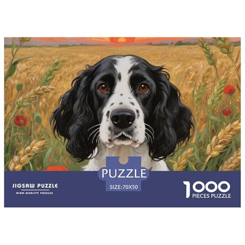 Englischer Springer Spaniel Puzzle 1000 Pieces Puzzle for Men and Women niedlich Hund Puzzle Games for The Whole Family Colourful Toy for Children from 8-12 Years for Older Children70x50cm/1000pcs Englischer Springer Spaniel Puzzle 1000 Pieces Puzzle for Men and Women niedlich Hund Puzzle Games for The Whole Family Colourful Toy for Children from 8-12 Years for Older Children70x50cm/1000pcs von JCOUSDAEO