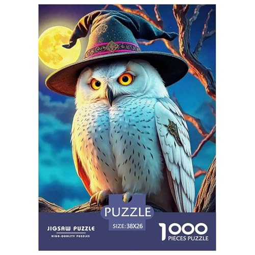 Eule 1000 Teile Puzzle EIN Herausforderndes Rätsel, Bird of Prey Puzzles Für Erwachsene Lernspiel Herausforderungsspielzeug 1000-teilige Puzzles Kinder38x26cm/1000pcs Eule 1000 Teile Puzzle EIN Herausforderndes Rätsel, Bird of Prey Puzzles Für Erwachsene Lernspiel Herausforderungsspielzeug 1000-teilige Puzzles Kinder38x26cm/1000pcs von JCOUSDAEO