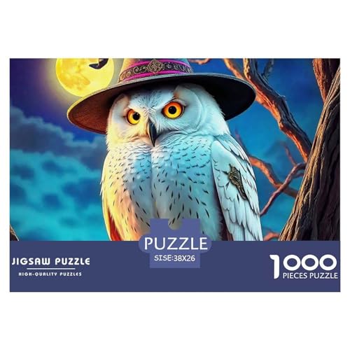 Eule 1000 Teile Puzzle EIN Herausforderndes Rätsel, Bird of Prey Puzzles Für Erwachsene Lernspiel Herausforderungsspielzeug Erwachsenenpuzzle 38x26cm/1000pcs Eule 1000 Teile Puzzle EIN Herausforderndes Rätsel, Bird of Prey Puzzles Für Erwachsene Lernspiel Herausforderungsspielzeug Erwachsenenpuzzle 38x26cm/1000pcs von JCOUSDAEO