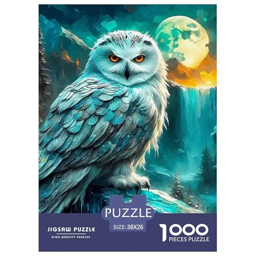 Eule 1000 Teile Puzzle EIN Herausforderndes Rätsel, Bird of Prey Puzzles Für Erwachsene Lernspiel Herausforderungsspielzeug Erwachsenenpuzzle 38x26cm/1000pcs Eule 1000 Teile Puzzle EIN Herausforderndes Rätsel, Bird of Prey Puzzles Für Erwachsene Lernspiel Herausforderungsspielzeug Erwachsenenpuzzle 38x26cm/1000pcs von JCOUSDAEO