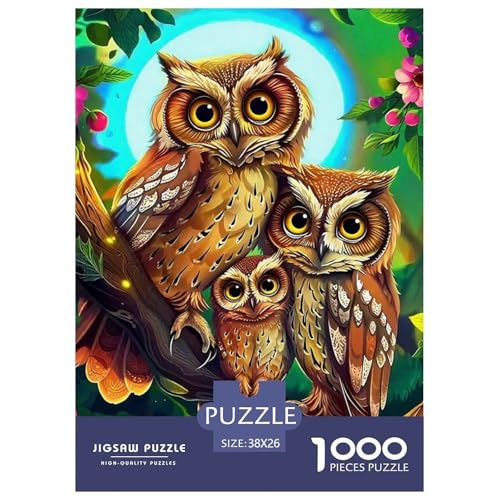Eule 1000 Teile Puzzle Klassische Puzzles Schwer Für Erwachsene Und Kinder Bird of Prey Geschenke Für Frauen,Geschenke Für Männer 1000-teilige Puzzles38x26cm/1000pcs Eule 1000 Teile Puzzle Klassische Puzzles Schwer Für Erwachsene Und Kinder Bird of Prey Geschenke Für Frauen,Geschenke Für Männer 1000-teilige Puzzles38x26cm/1000pcs von JCOUSDAEO