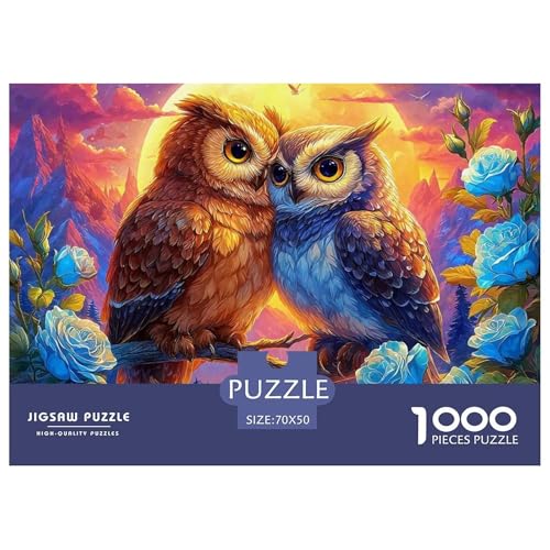 Eule 1000 Teile Puzzle Klassische Puzzles Schwer Für Erwachsene Und Kinder Bird of Prey Geschicklichkeitsspiel Für Die Ganze Familie, Erwachsenenpuzzle 70x50cm/1000pcs Eule 1000 Teile Puzzle Klassische Puzzles Schwer Für Erwachsene Und Kinder Bird of Prey Geschicklichkeitsspiel Für Die Ganze Familie, Erwachsenenpuzzle 70x50cm/1000pcs von JCOUSDAEO