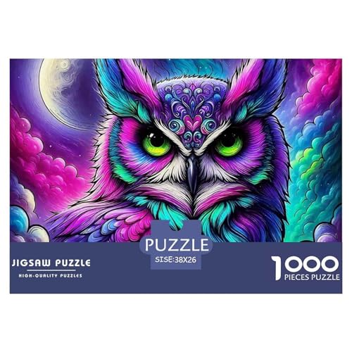 Eule 1000 Teile Puzzle Klassische Puzzles Schwer Für Erwachsene Und Kinder Bird of Prey Puzzles Für Erwachsene Lernspiel Herausforderungsspielzeug Erwachsenenpuzzle 38x26cm/1000pcs Eule 1000 Teile Puzzle Klassische Puzzles Schwer Für Erwachsene Und Kinder Bird of Prey Puzzles Für Erwachsene Lernspiel Herausforderungsspielzeug Erwachsenenpuzzle 38x26cm/1000pcs von JCOUSDAEO