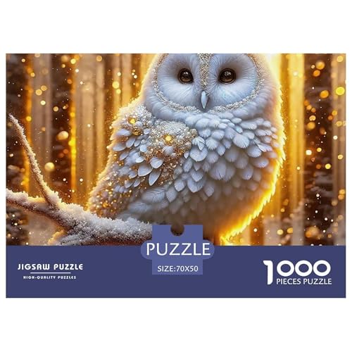 Eule 1000-teilige Puzzles EIN Herausforderndes Rätsel, Bird of Prey Puzzles Für Erwachsene Lernspiel Herausforderungsspielzeug Erwachsenenpuzzle 70x50cm/1000pcs Eule 1000-teilige Puzzles EIN Herausforderndes Rätsel, Bird of Prey Puzzles Für Erwachsene Lernspiel Herausforderungsspielzeug Erwachsenenpuzzle 70x50cm/1000pcs von JCOUSDAEO