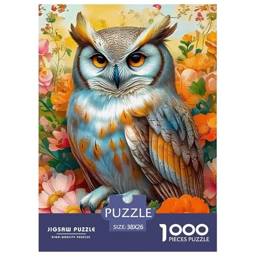 Eule 1000-teilige Puzzles EIN Herausforderndes Rätsel, Bird of Prey Puzzles Für Erwachsene Lernspiel Herausforderungsspielzeug Kinder38x26cm/1000pcs Eule 1000-teilige Puzzles EIN Herausforderndes Rätsel, Bird of Prey Puzzles Für Erwachsene Lernspiel Herausforderungsspielzeug Kinder38x26cm/1000pcs von JCOUSDAEO